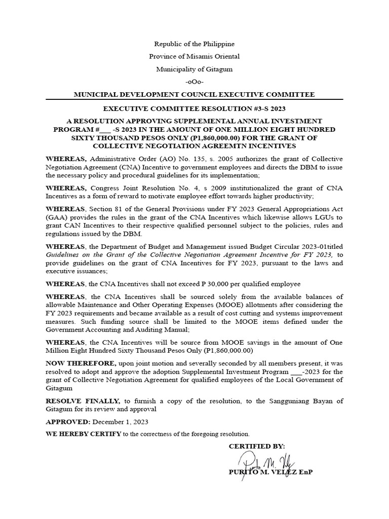 execom-CNA-DRAFT | PDF | Government | Economies