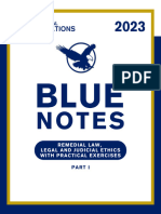 2023 Blue Notes Remedial Law