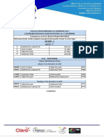 Calendario Cuarto de Final U13 Femenino 2023