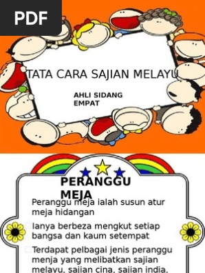 Tata Cara Sajian Melayu Sidang Empat Pdf