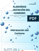 Hidratacion Del Carbono