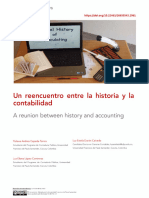 Un Reencuentro Entre La Historia y La Contabilidad: A Reunion Between History and Accounting