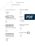 Ujian Mac Matematik Tahun 1