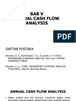 Bab V Annual Cash Flow Analysis
