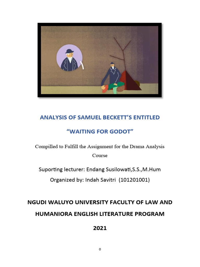 Analysis waiting of godot pdf