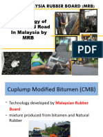 Cup Lump Modified Bitumen Bunting