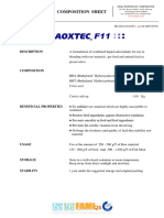 AOXTEC F11 Composition Sheet