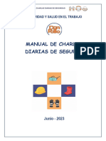 Manual de Charlas Diarias SST Junio Del 2023