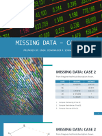 Missing Data Case 2