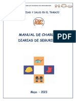 Manual de Charlas Diarias SST Mayo Del 2023