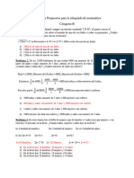 Problemas Propuestos para La Olimpiada de Matemática