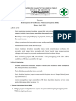 5.2.3.7 Laporan Penyesuaian Rencana Perubahan Kegiatan