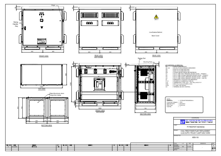 Mdb 100 Pdf Equipment Electric Power