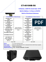 CT-4010HB-5G 10 Bands Portable Cell Phone Jammer