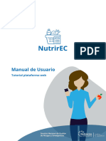 NutrirEC - Tutorial Plataforma Web