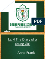Lesson 4 - The Diary of A Young Girl