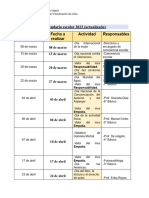 Calendario Escolar 2023 Actualizado