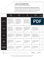 Cross Academy Download Sheet Technique01 Digital Story Updated 2021 Assessment Rubric