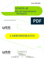 SESION II - Moléculas de Importancia Biológica