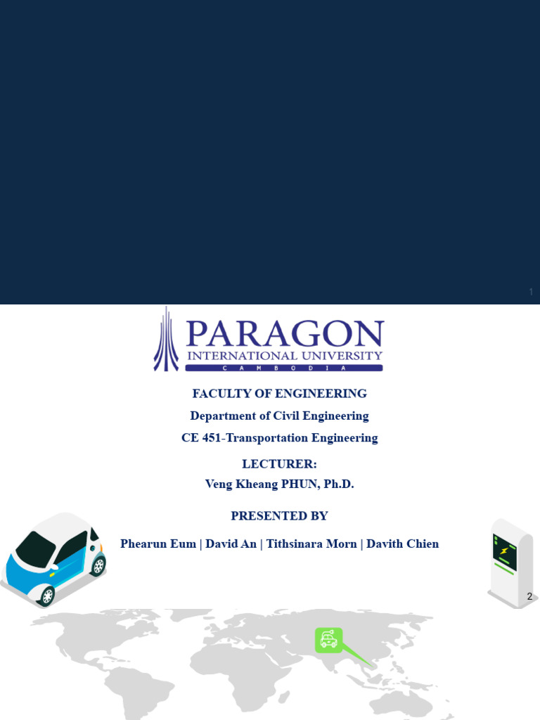 EV Charging Stations in Cambodia | PDF | Battery Charger | Electric Vehicle