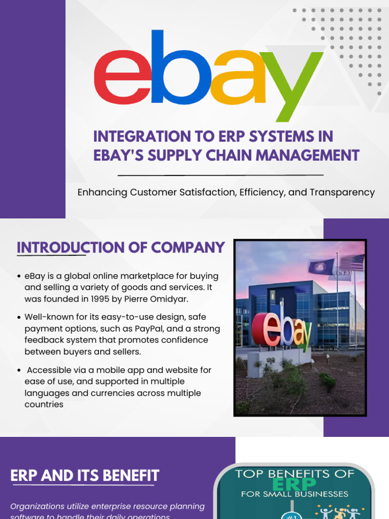 eBay ERP System Integration Overview | PDF | Enterprise Resource ...