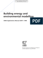 (CIBSE Applications Manuals AM11) CIBSE - Building Energy and Environmental Modelling-Chartered Institution of Building Services Engineers (1998)