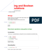 03.string - Manipulations - and - Boolean - Datatype - Jupyter Notebook