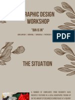Graphic Design Workshop - Presentation - BFA 3C