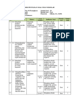 Kisi-Kisi Soal Ujian Sekolah