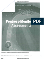 grade 1 journeys progress monitoring assessments