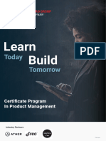 Certificate Program in Product Management