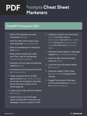 Chatgpt for Digital Marketers