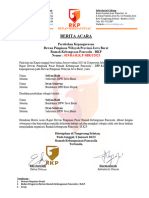 Berita Acara DPW Banten