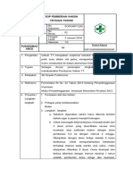 Sop Penyuntikan TT 2023 S