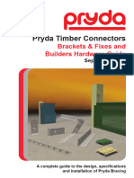 Pryda Brackets & Fixes Design Guide | PDF | Screw | Framing (Construction)