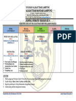 Jadwal Sumatif Harian 4 Smt1