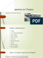 Ejercito Zapatista en Chiapas
