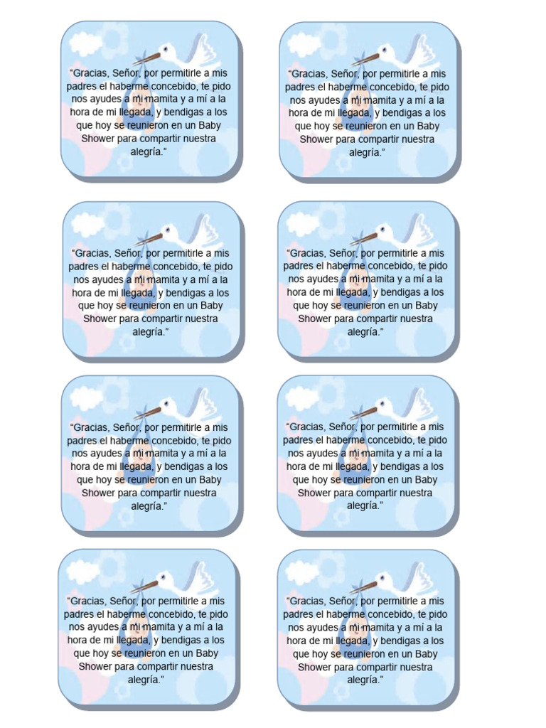 Baby Shower | PDF, image size:768x1024