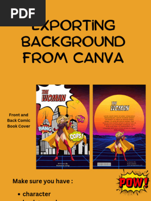 option 1 front and back comic book cover