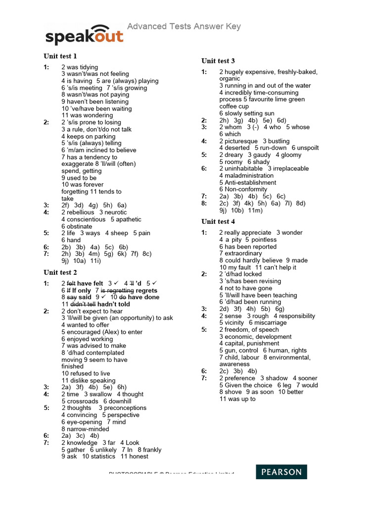 speakout-advanced-tests-answer-keydoc-download-free-pdf-fast-food