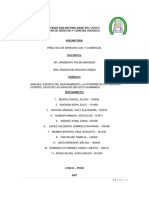 Grupo #4 - Analisis Juridico Del Razonamiento y La Interpretacion Juridica de La Casacion 260-2012-Cajamarca