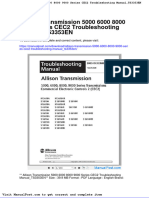 Allison Transmission 5000 6000 8000 9000 Series Cec2 Troubleshooting Manual Ts3353en