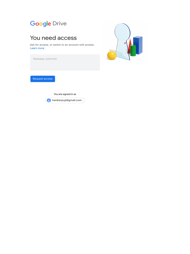 Google Drive Access Denied PDF