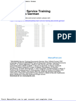 Baumann Service Training Documents German