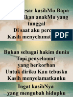 Ingat KasihNya