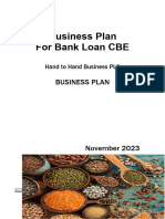 Hand To Hand Business Plan