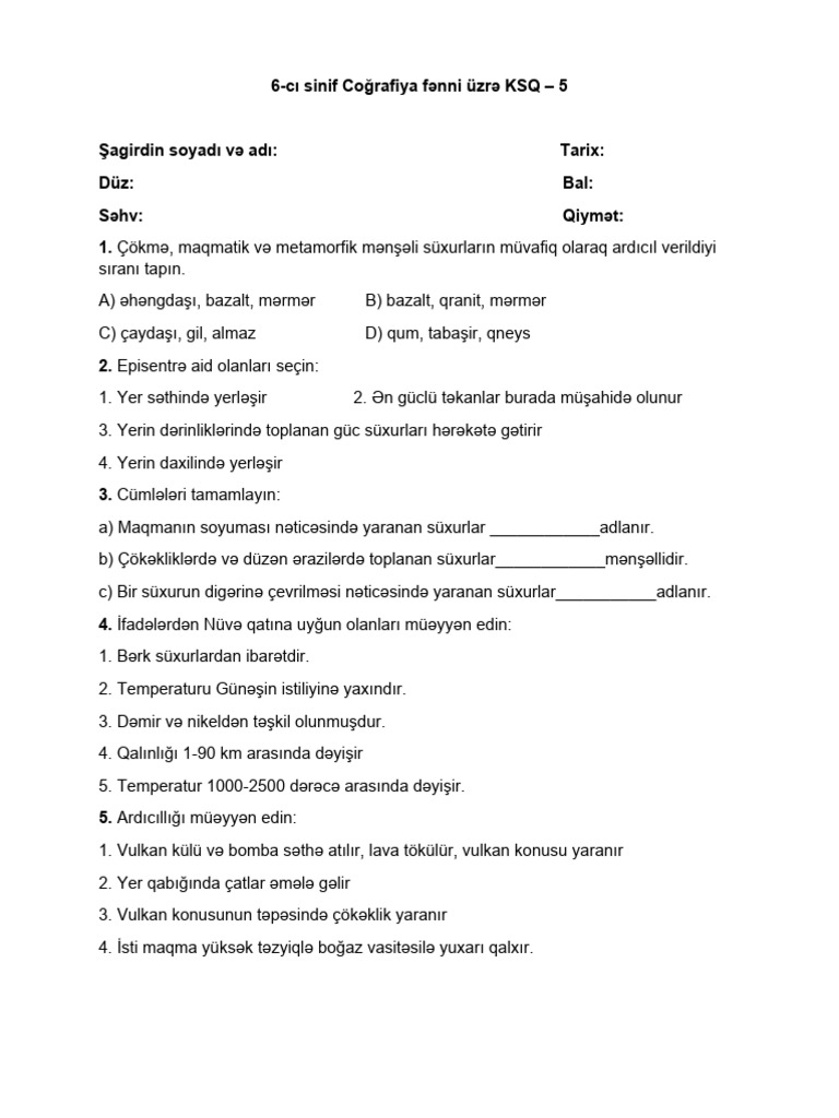 6 KSQ 5 | PDF