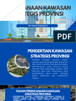 Perencanaan Kawasan Strategis Provinsi Dhea Faradila (2104010011)