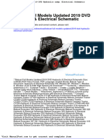 Bobcat Full Models Updated 2019 DVD Hydraulic Electrical Schematic