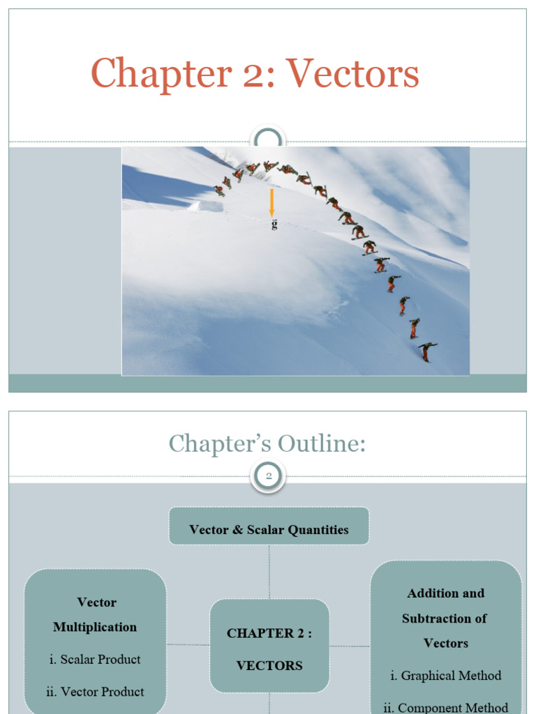 Chapter 2 Vectors Part 1 | PDF | Euclidean Vector | Algebra